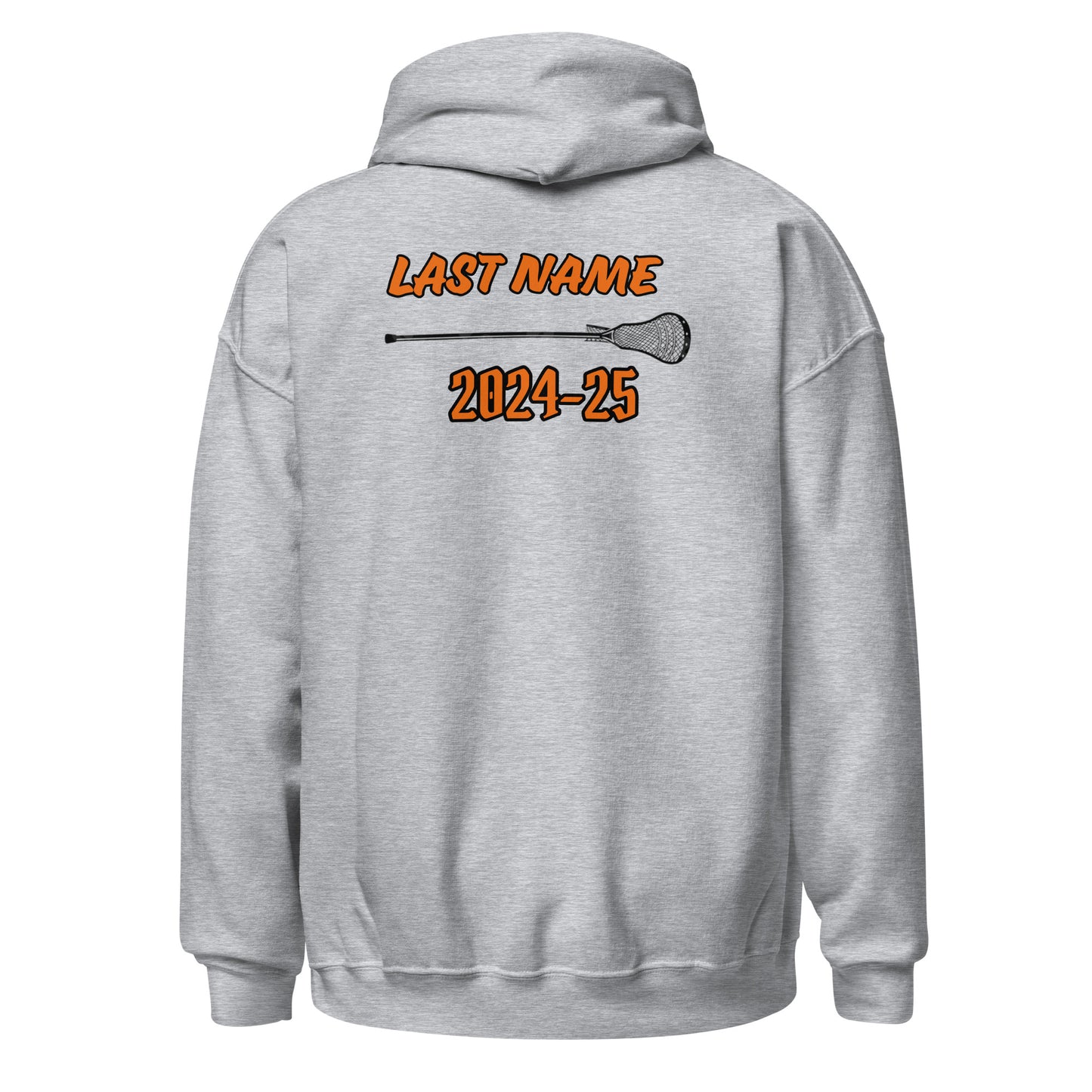 Hoover Lacrosse Customizable Hoodie